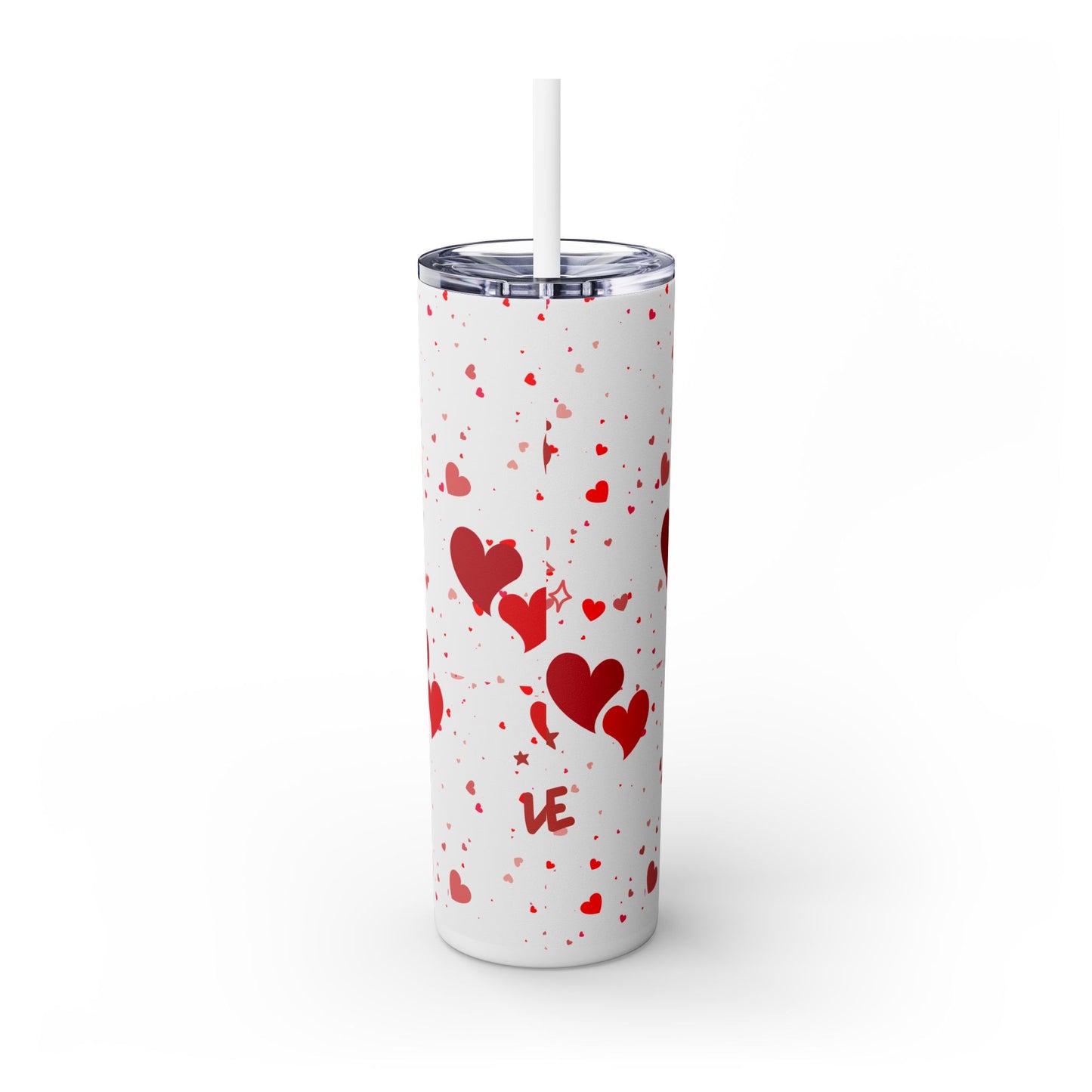 Skinny Tumbler with Straw, 20oz